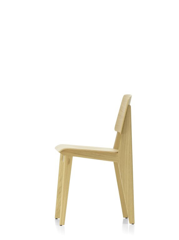 Vitra Chaise Tout Bois stoel naturel eiken