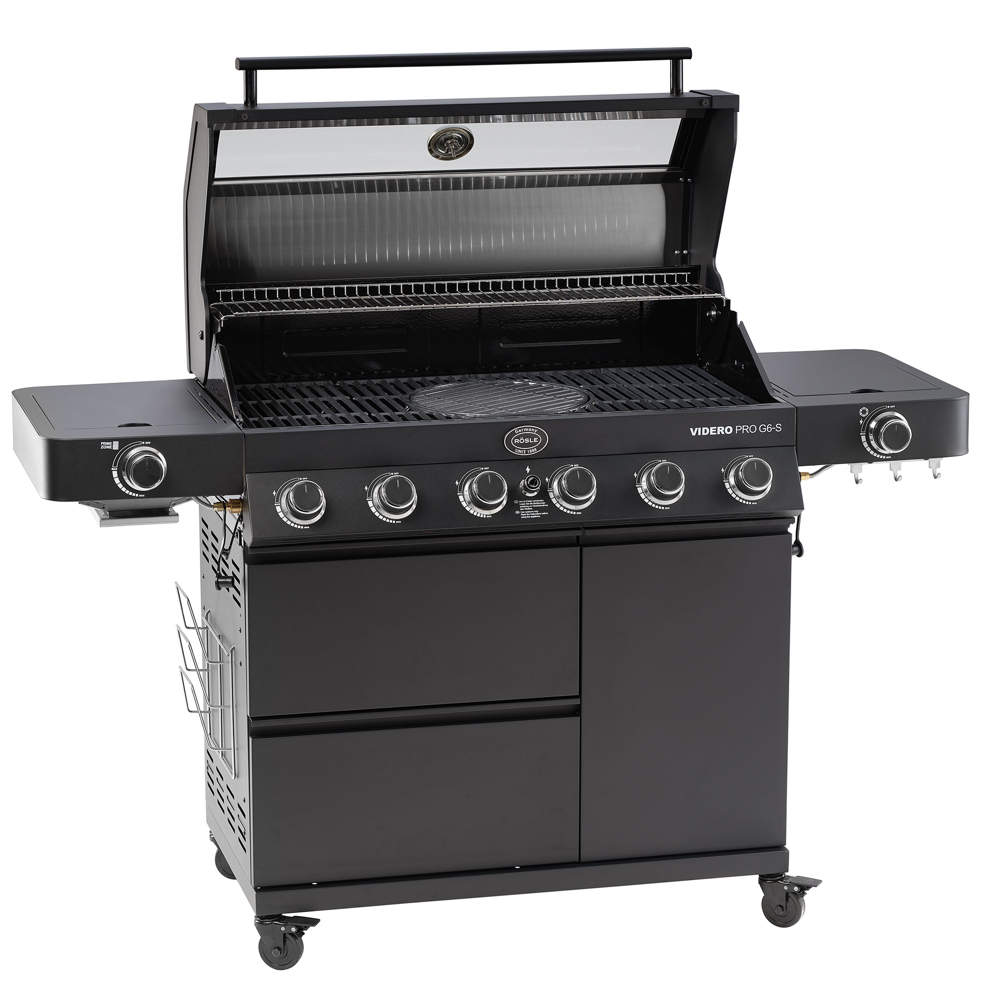 Gasgrill BBQ-Station VIDERO PRO G6-S VARIO+ 50mbar