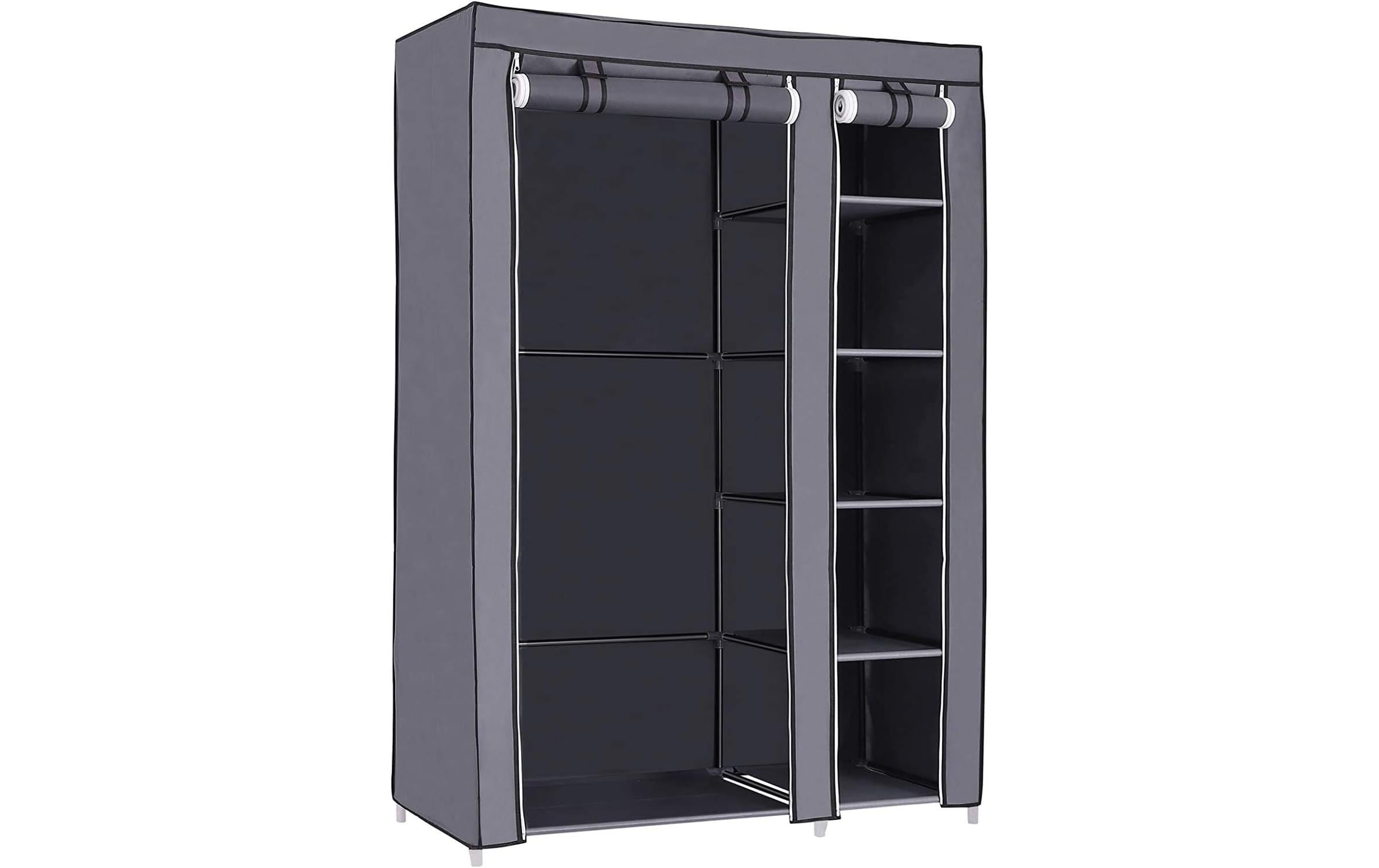 Regal 110 cm x 175 cm, GrauStoffschrank