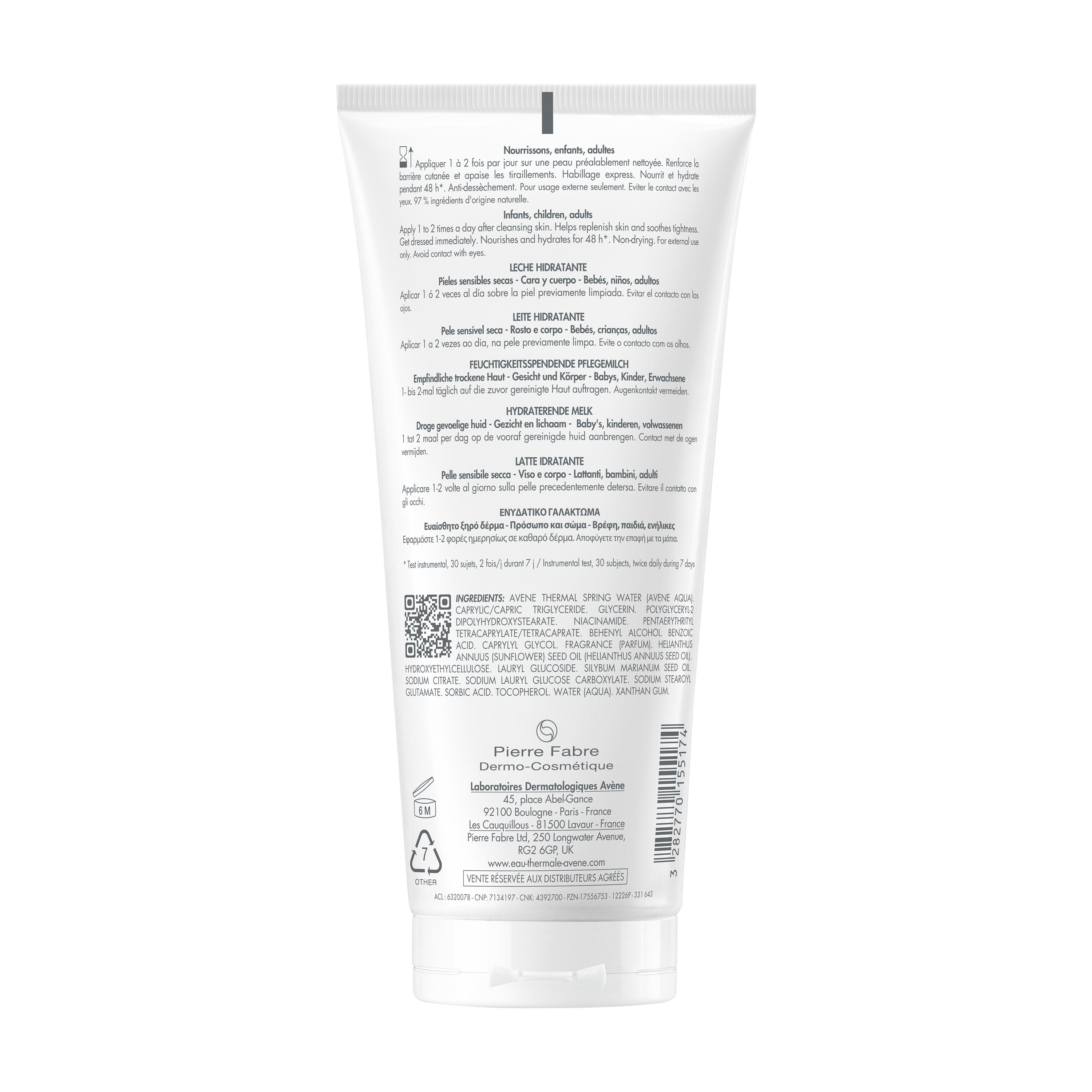 AVENE XeraCalm Nutrition Milch<br>200 ml, Tube, Milch