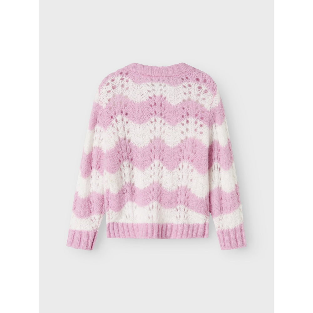 Køb Name It Pink Frosting Damilla Strik