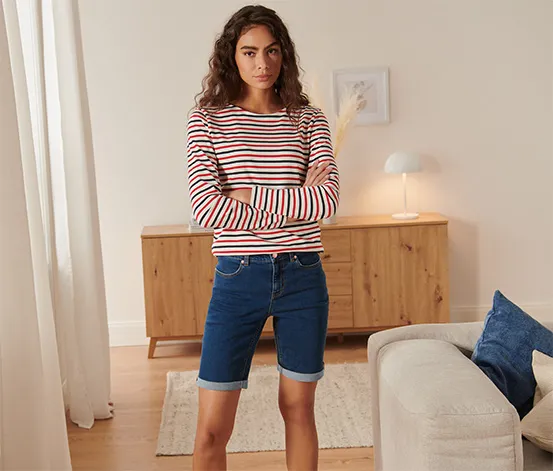 Denim-Shorts