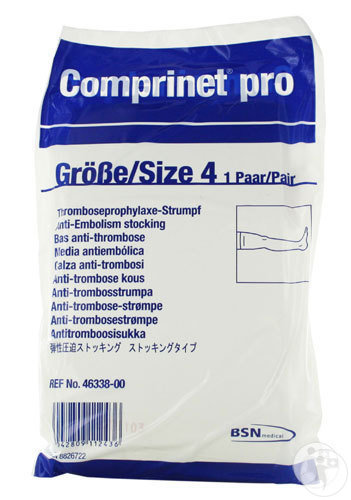 Bsn Medical Comprinet Pro Thigh Bas Anti-Thrombose Taille 4 Paire 1 (4633800)
