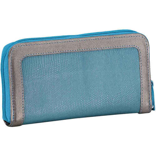 Totto - Cartera cuero Suryn Azul