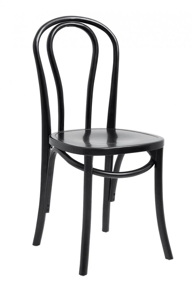 Nordal  Bistro spisebordsstol, birketræ - sort