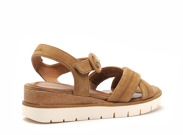 Tamaris nu pieds plats femme 28202 42 velours marron