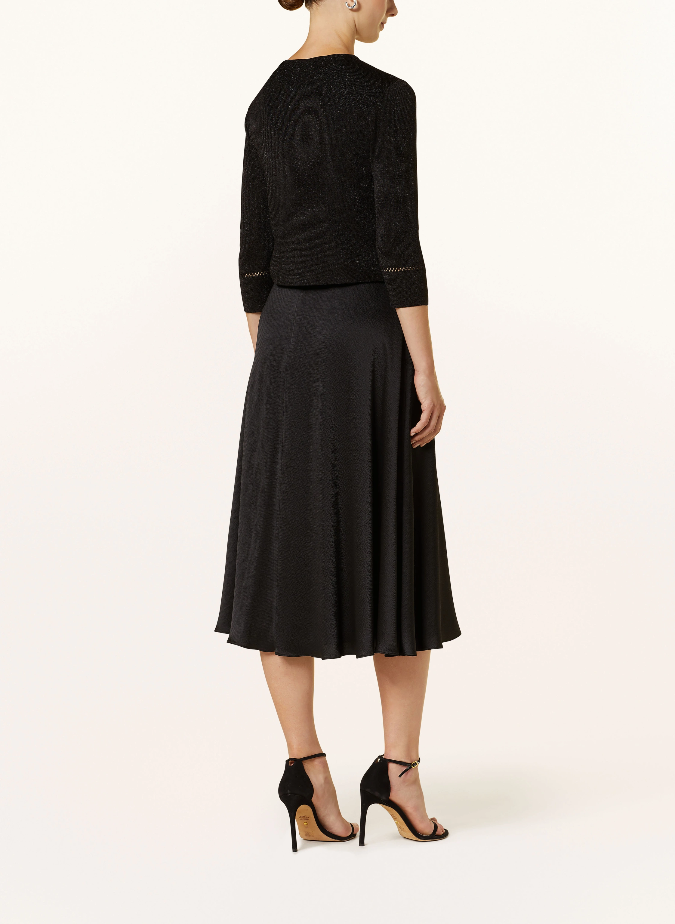 Vera Mont Strick-Bolero mit 3/4-Arm und Glitzergarn
