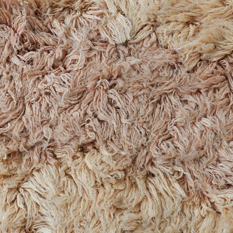 HKLIVING   Fluffy Square Vloerkleed