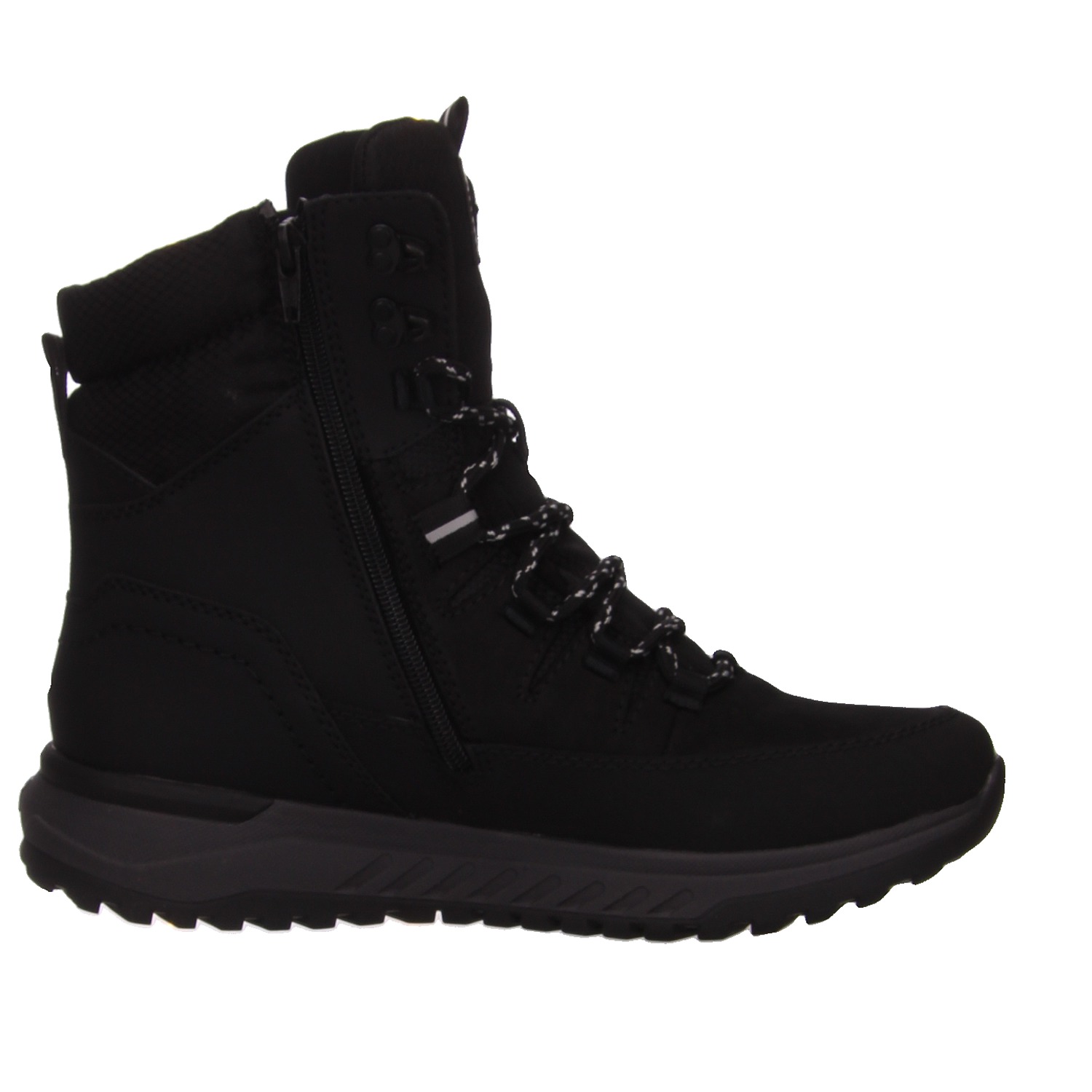 Rieker Schnürboots schwarz schwarz