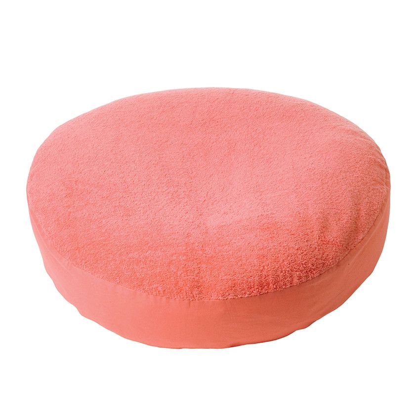 Housse ronde de coussin d'allaitement - Tea Rose - Doré