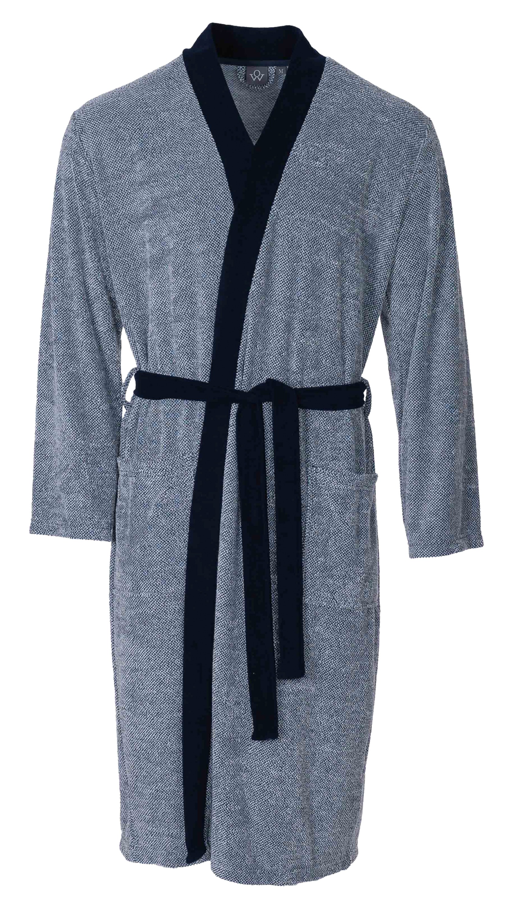 Wewo fashion Herrenbademantel »2726, ideal für Sauna & Spa, Hotelbademantel, Morgenmantel«, 1 Stk. tolle Musterung