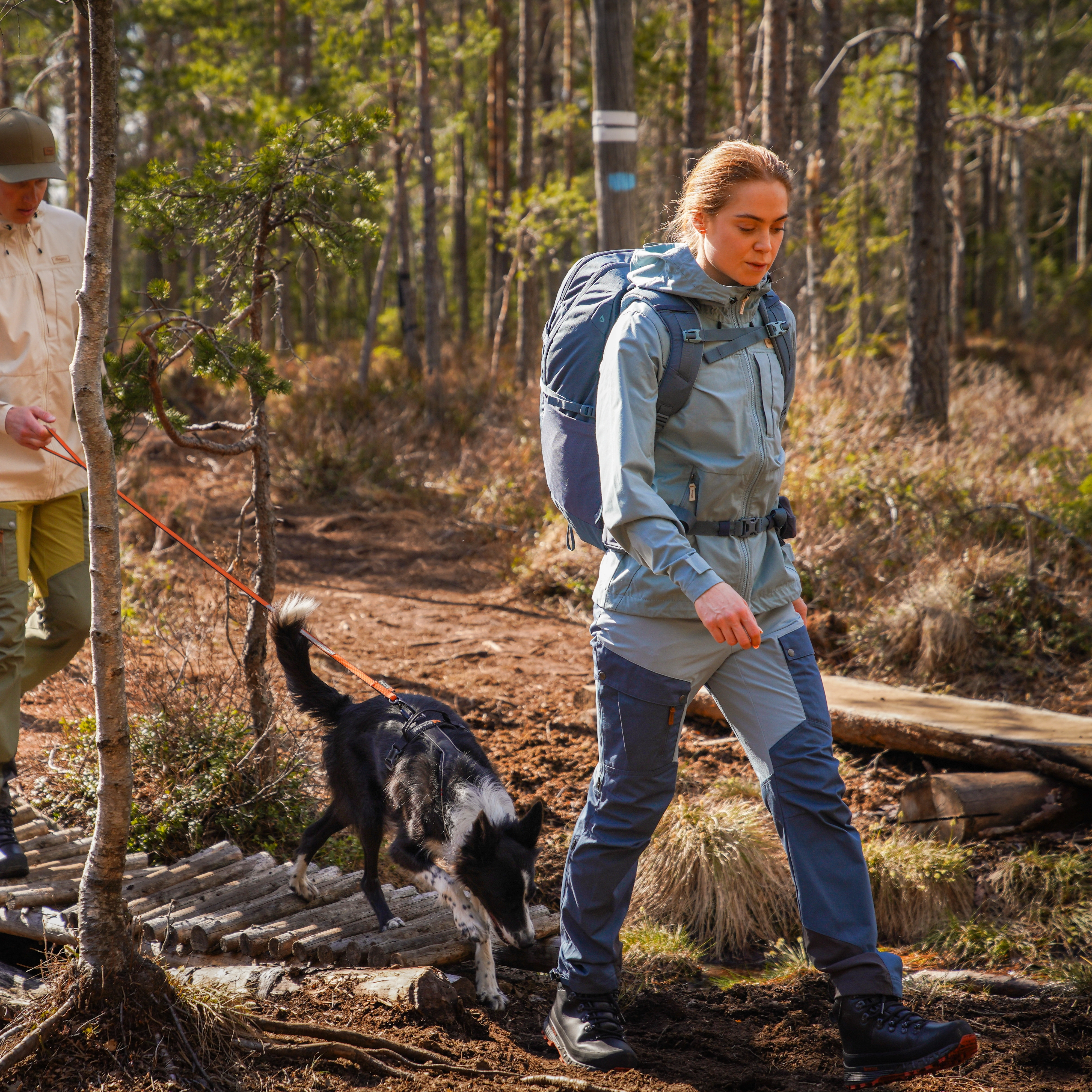 Nordmarka Favor Outdoor Pants Women Orion Blue / Smoke Blue