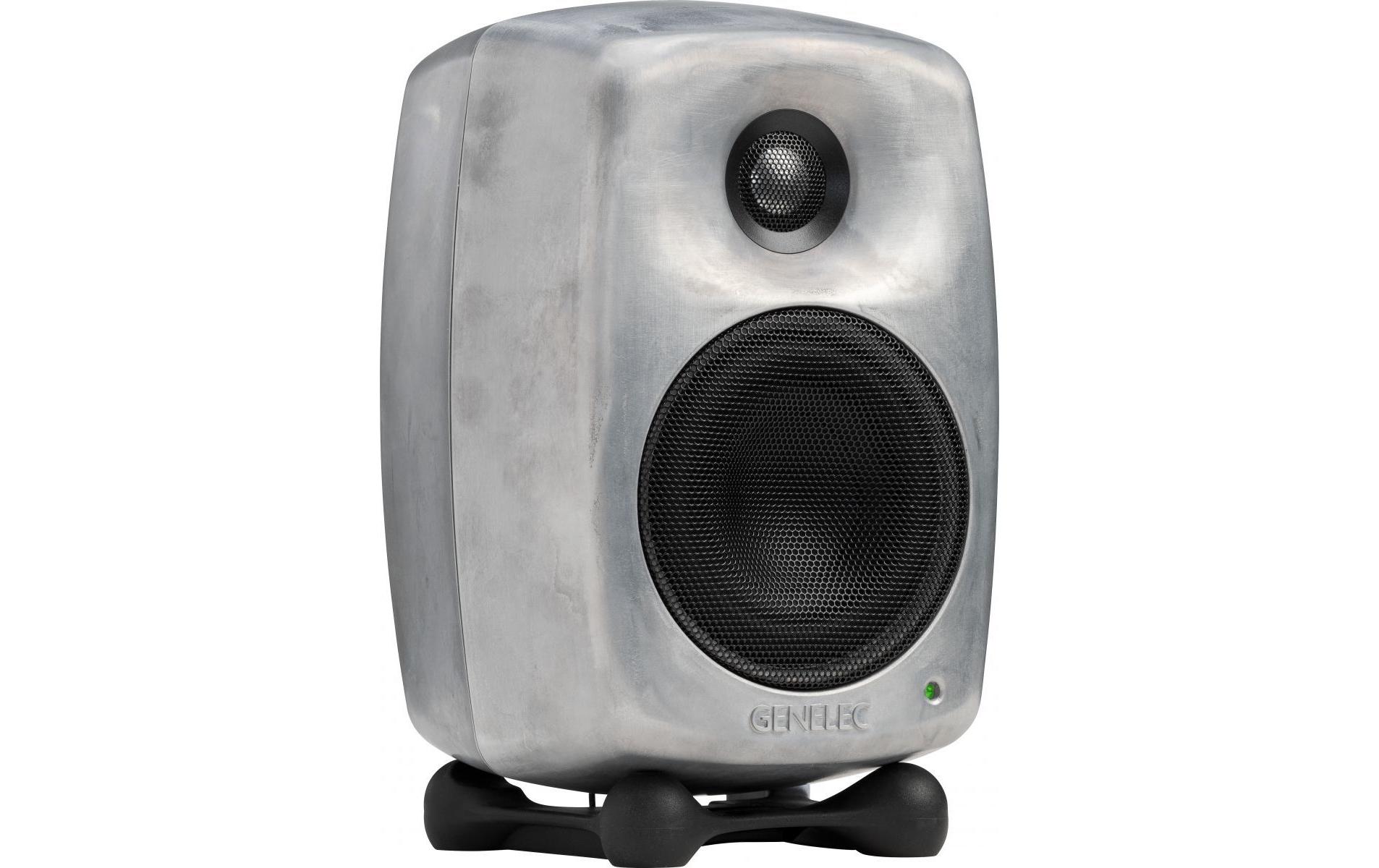 Studiomonitor 8010ARW Silber<br>Aktiver Studiomonitor, weiss