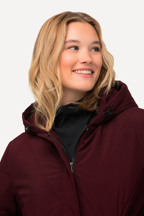 HYPRAR Funktions-Steppjacke, wasserabweisend, Kapuze