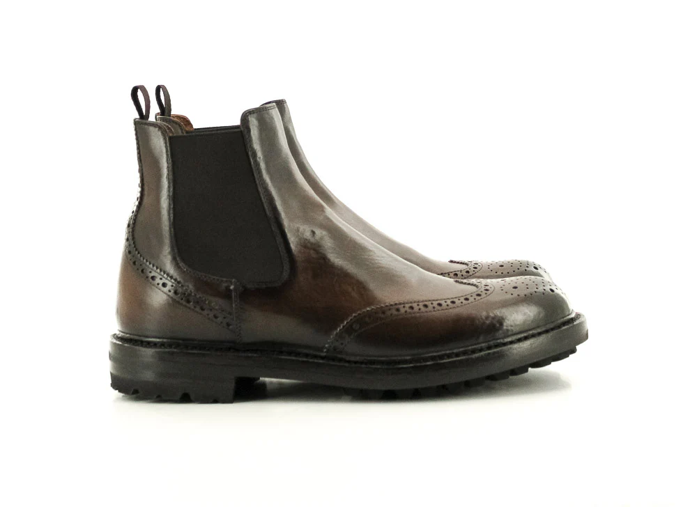 OFFICINE CREATIVE - BOOTS BRISTOL 008 EBENE