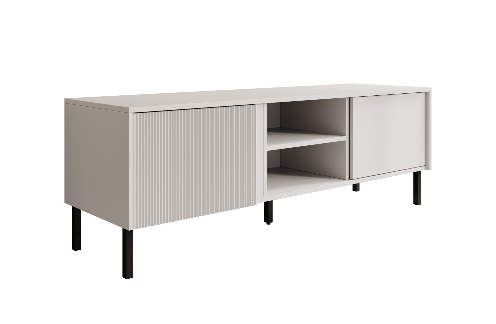 Meubella - TV-Meubel Margareth - Wit - 150 cm