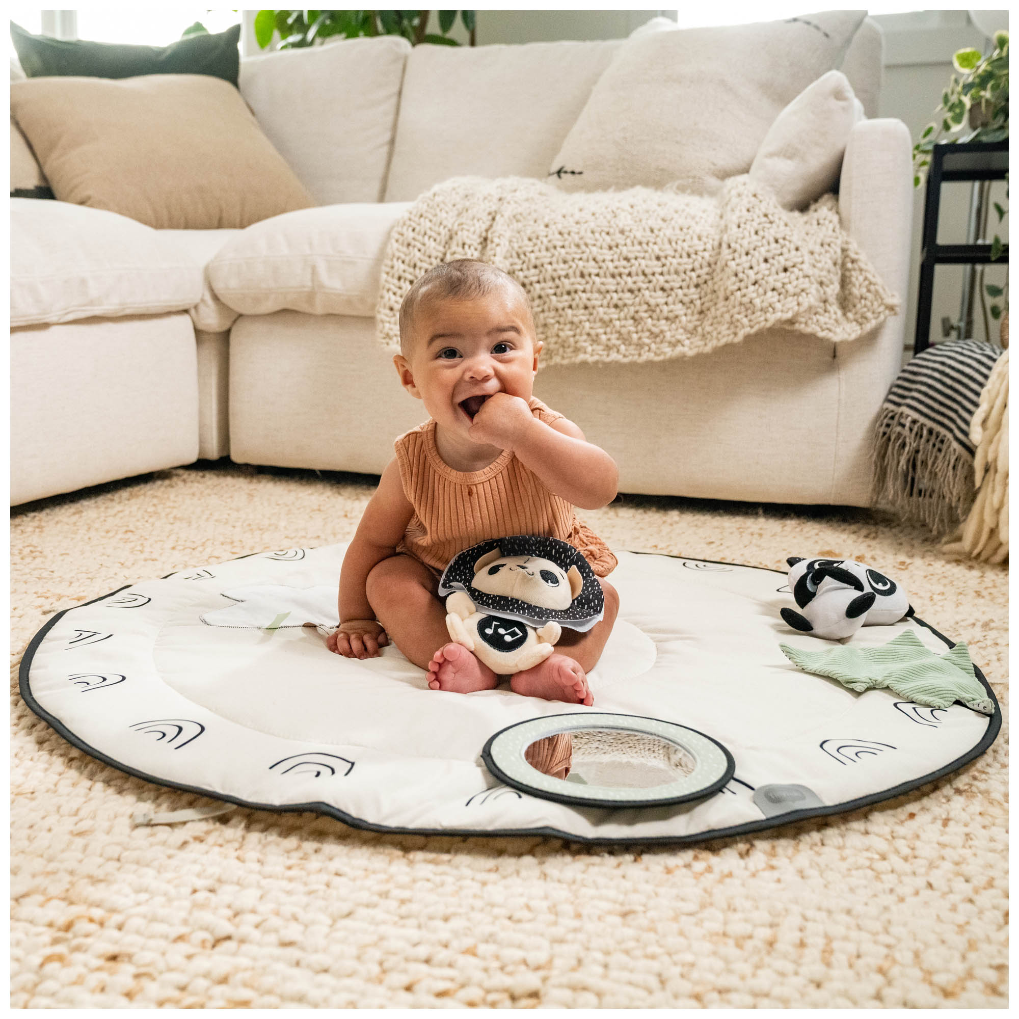 Tiny Love Luxe Gymini Black And White Décor multi - shop nu - Prénatal
