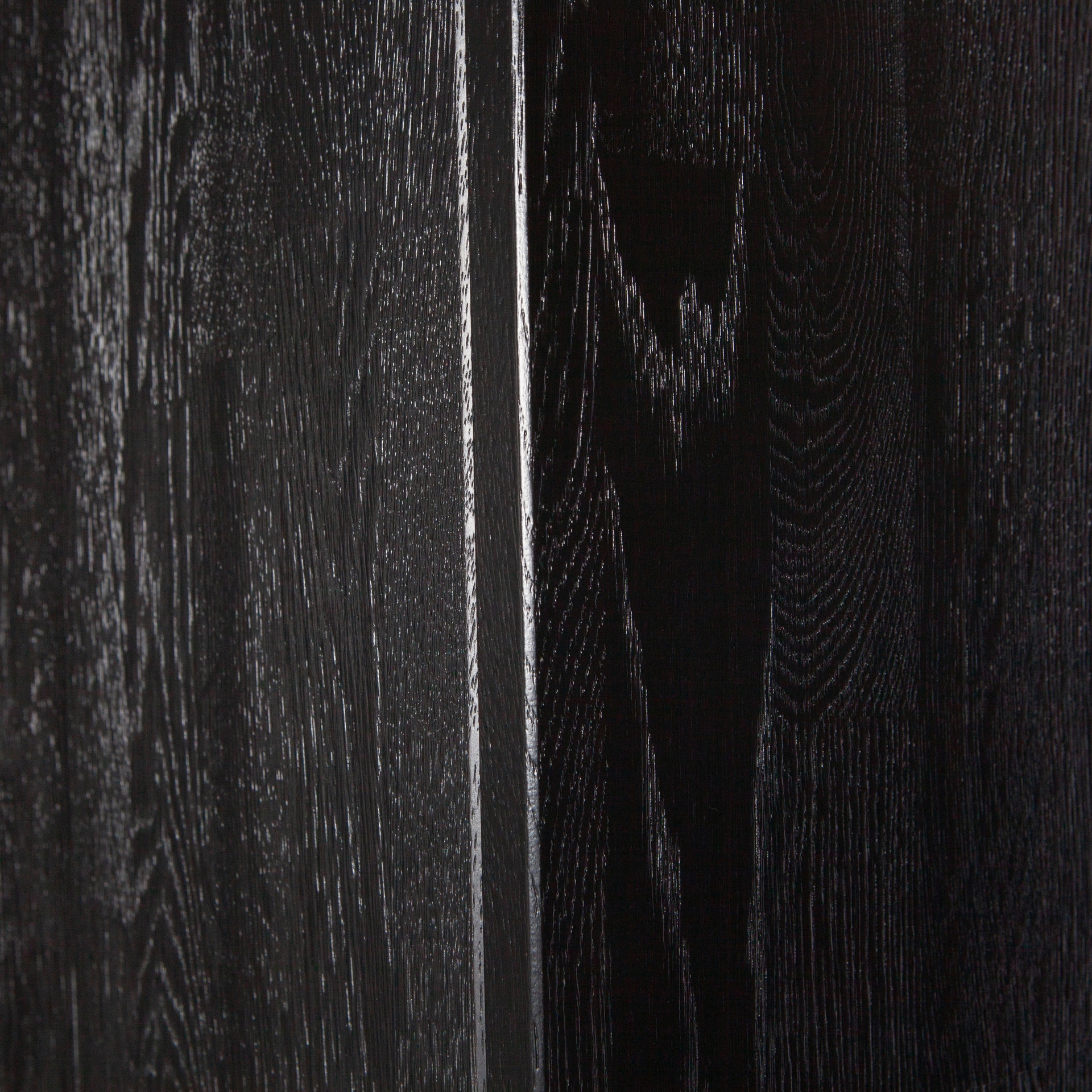 Schrank SILAS 60 x 210 cm Esche schwarz