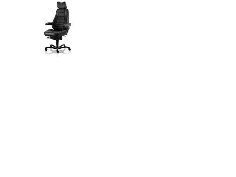Kontorstol Kab seating Controller Black leather