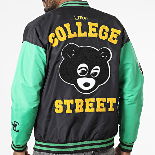 Veste Teddy LL2019 Noir Vert