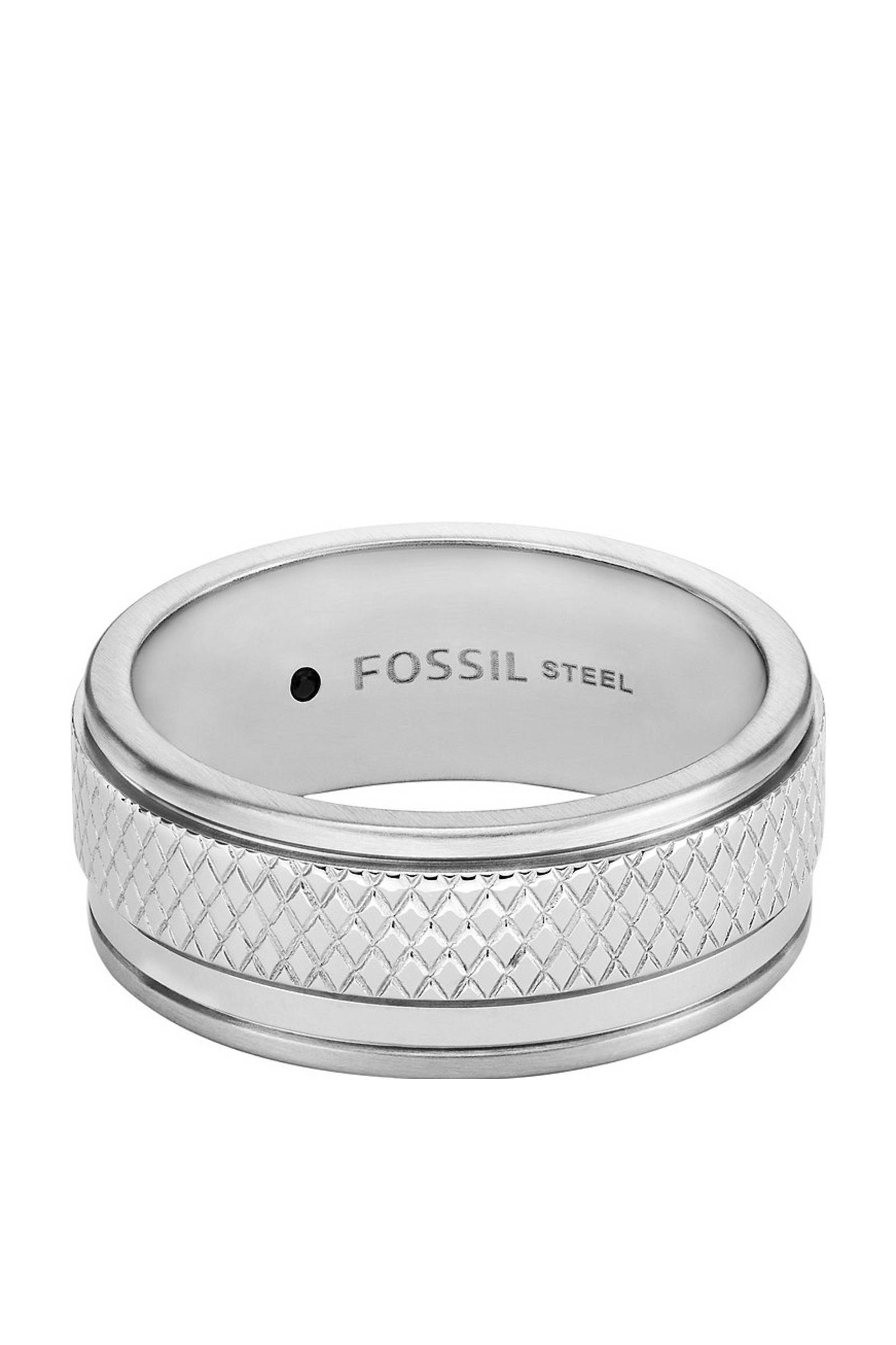 Fossil ring JF047680409 Knox zilverkleur