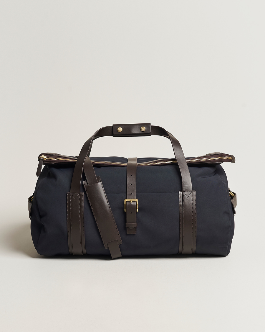 Mismo M/S Explorer Weekendbag Navy/Dark Brown