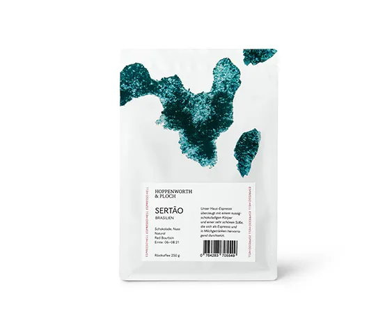 Hoppenworth & Ploch - Sertao Espresso - 1 kg Ganze Bohne