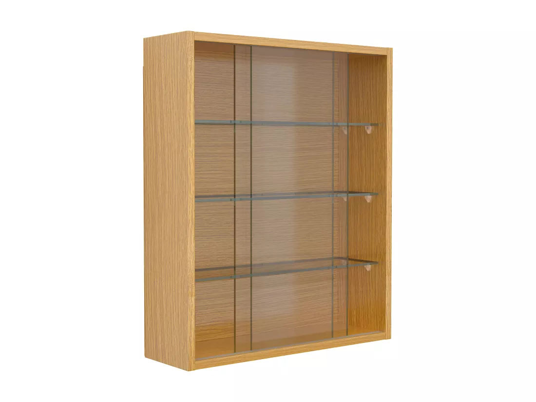 Vitrine murale suspendue en verre Drivalo M
