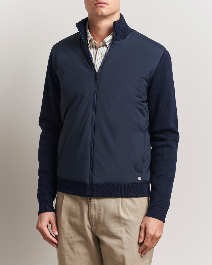 Scandinavian Edition Leeway Hybrid Jacket Navy Blue