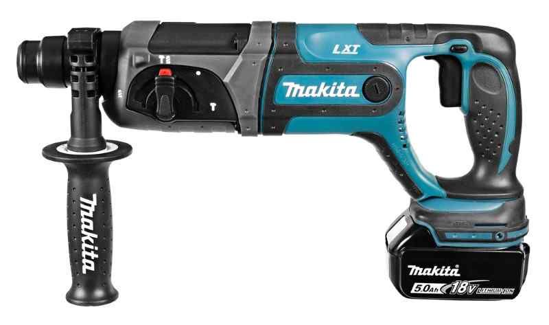 Makita DHR241RTJ 18V Li-ion accu SDS-plus combihamer set (2x5.0Ah) in Mbox
