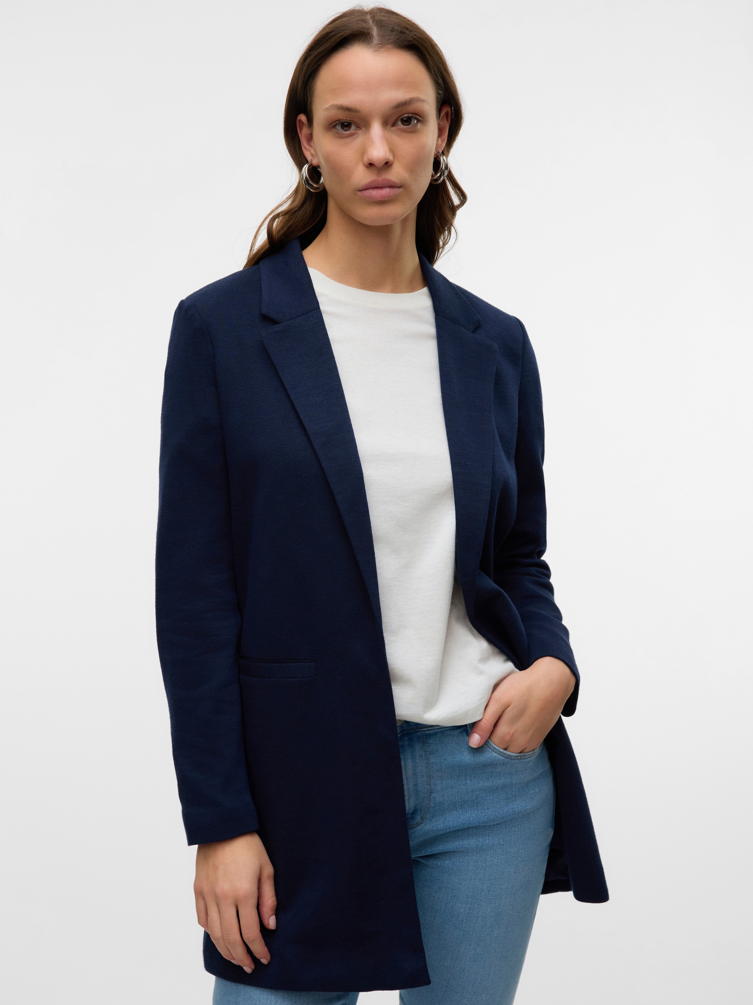 Vero Moda Jerseyblazer »VMVERINA LS LONG BLAZER«