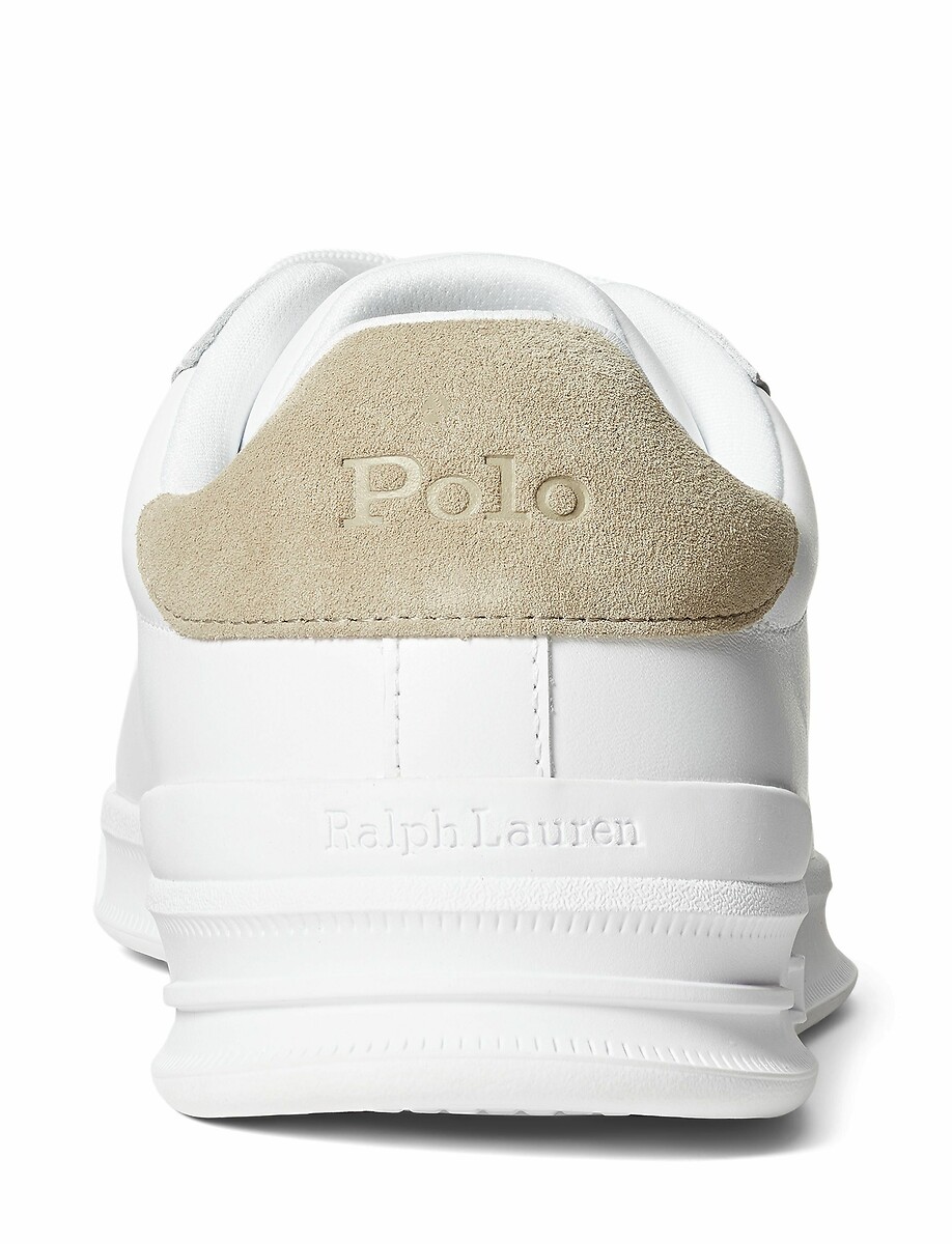 POLO RALPH LAUREN<br>Tênis de couro Heritage Court