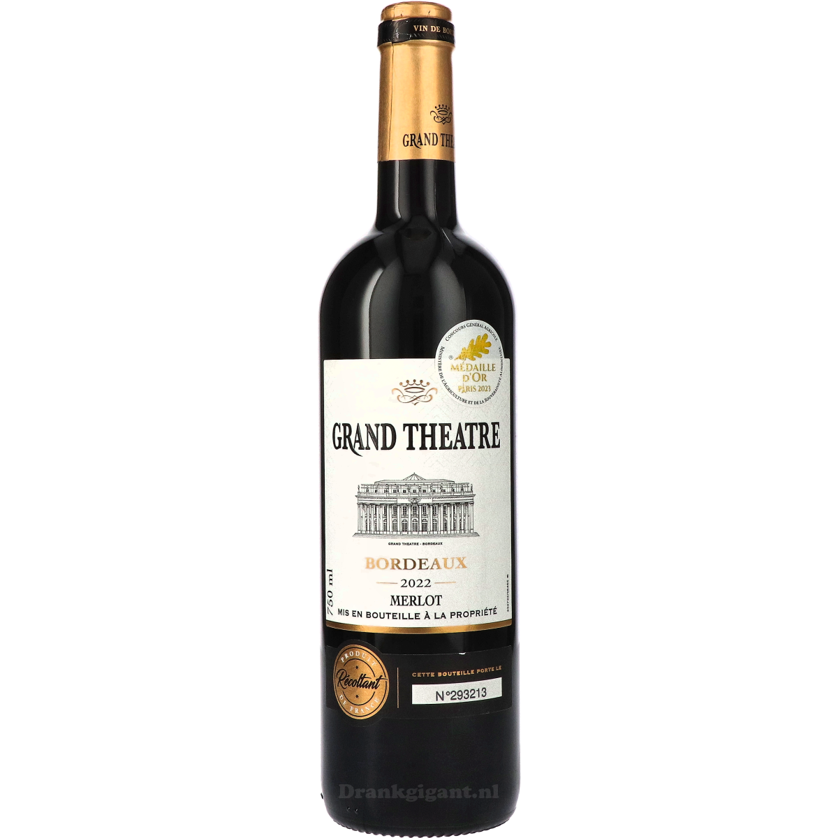 Grand Theatre Bordeaux 75 cl