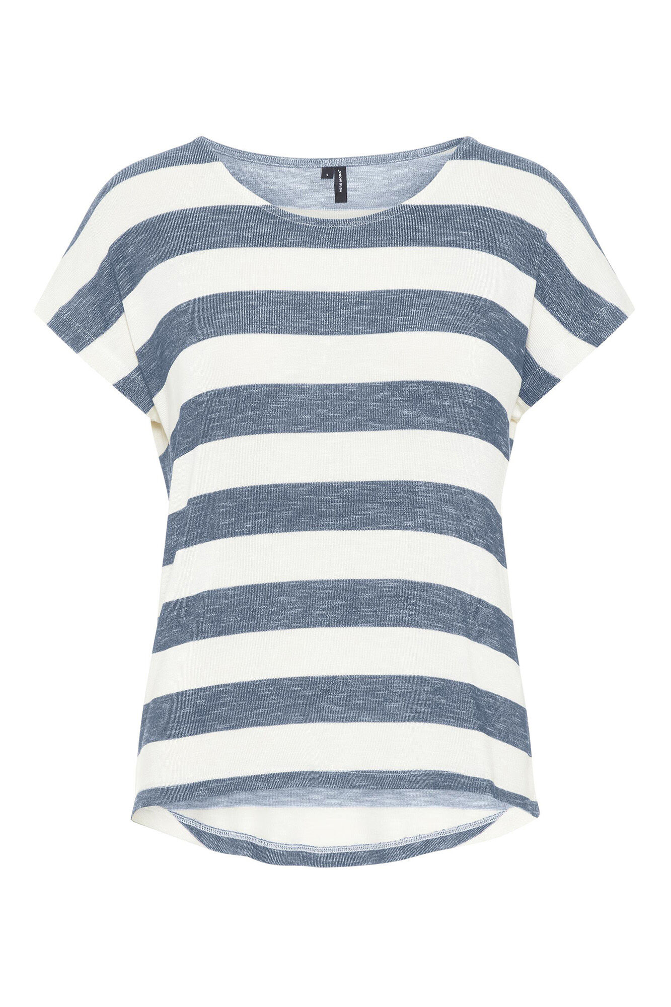 Camiseta básica de manga curta - Azul