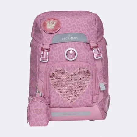 Beckmann Classic 22 Liter - Furry, 6-teiliges Schulrucksack-Set