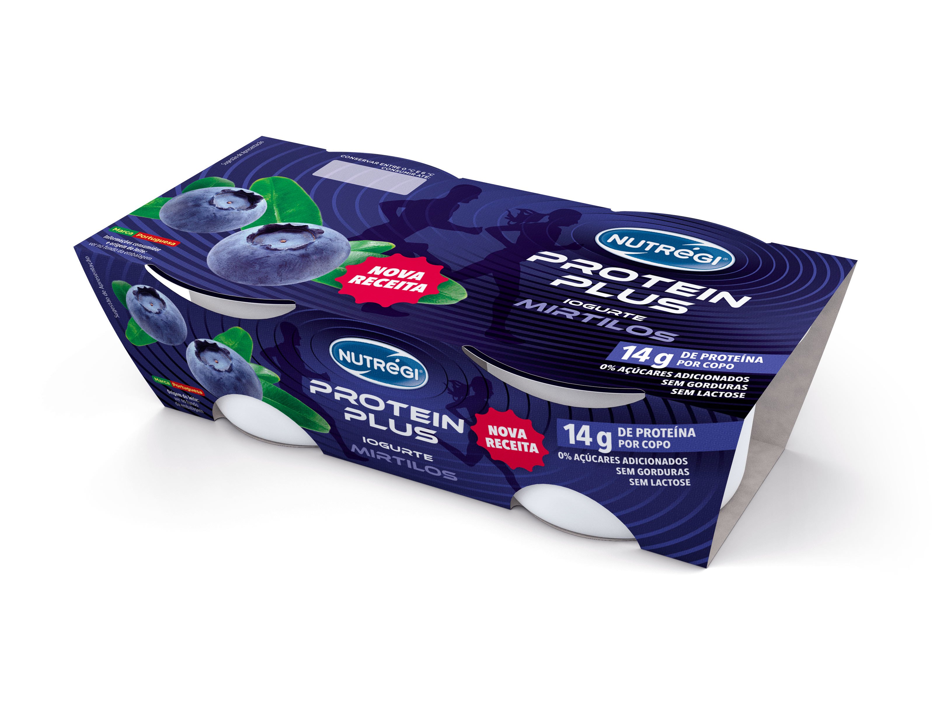 IOGURTE PROTEINA NUTRÃGI MIRTILO 2 X 140G