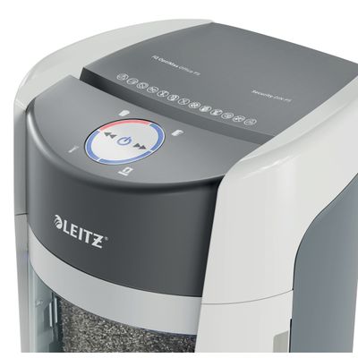 Leitz IQ Optimax - destructeur de documents coupe micro P5 - 10 feuilles - Corbeille 35 litres