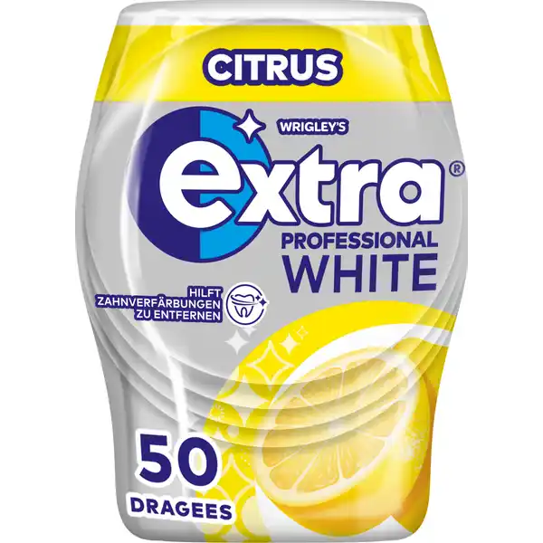 White Citrus, zuckerfreier Kaugummi