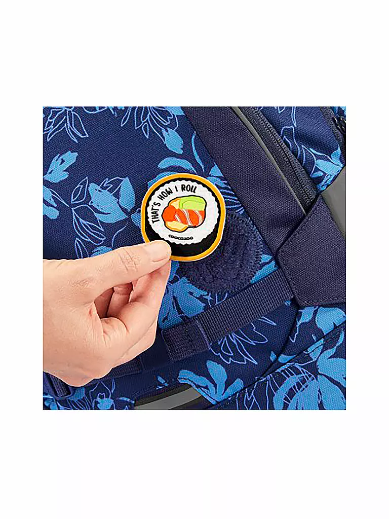 COOCAZOO Schulrucksack MATE Tropical Night blau