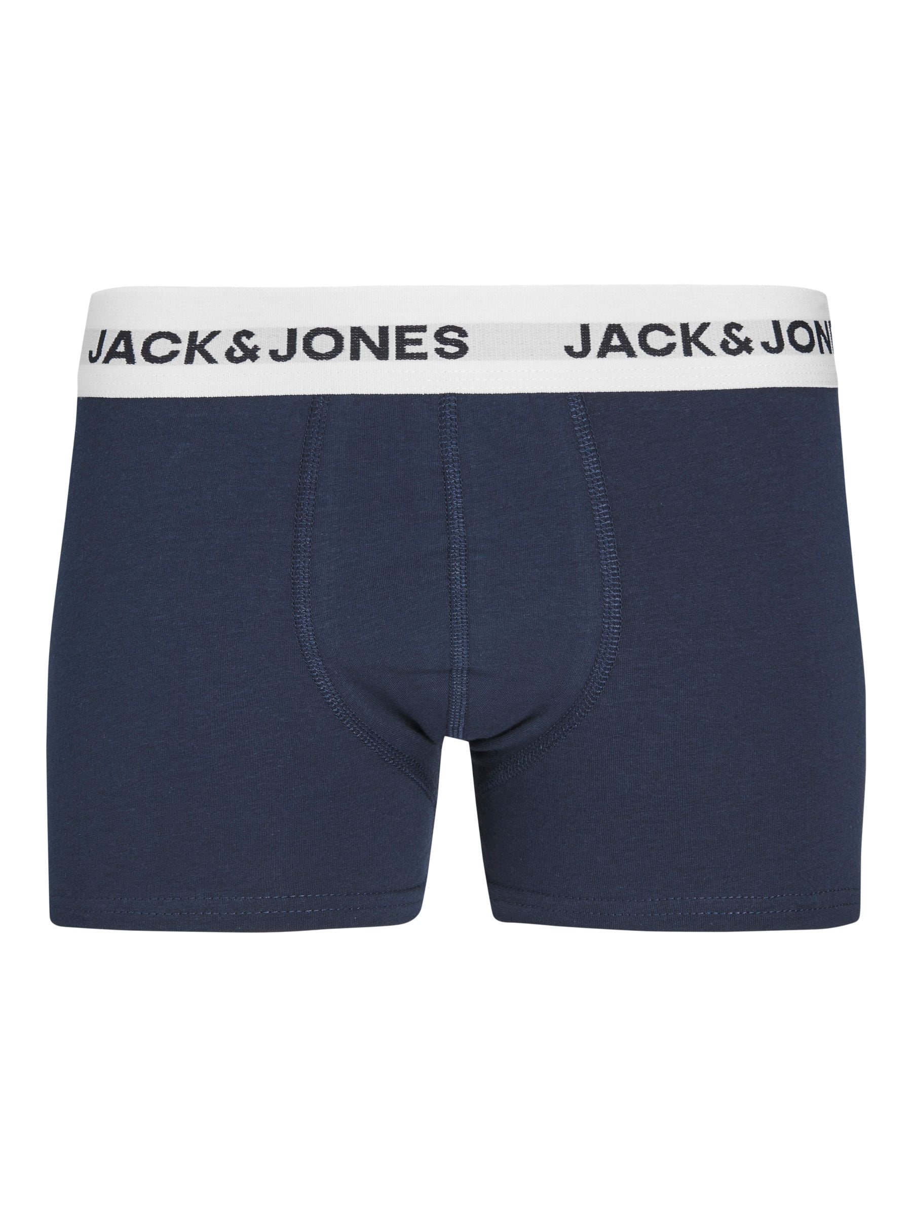 JACK & JONES JUNIOR Logo Black Boxers 5 Pack