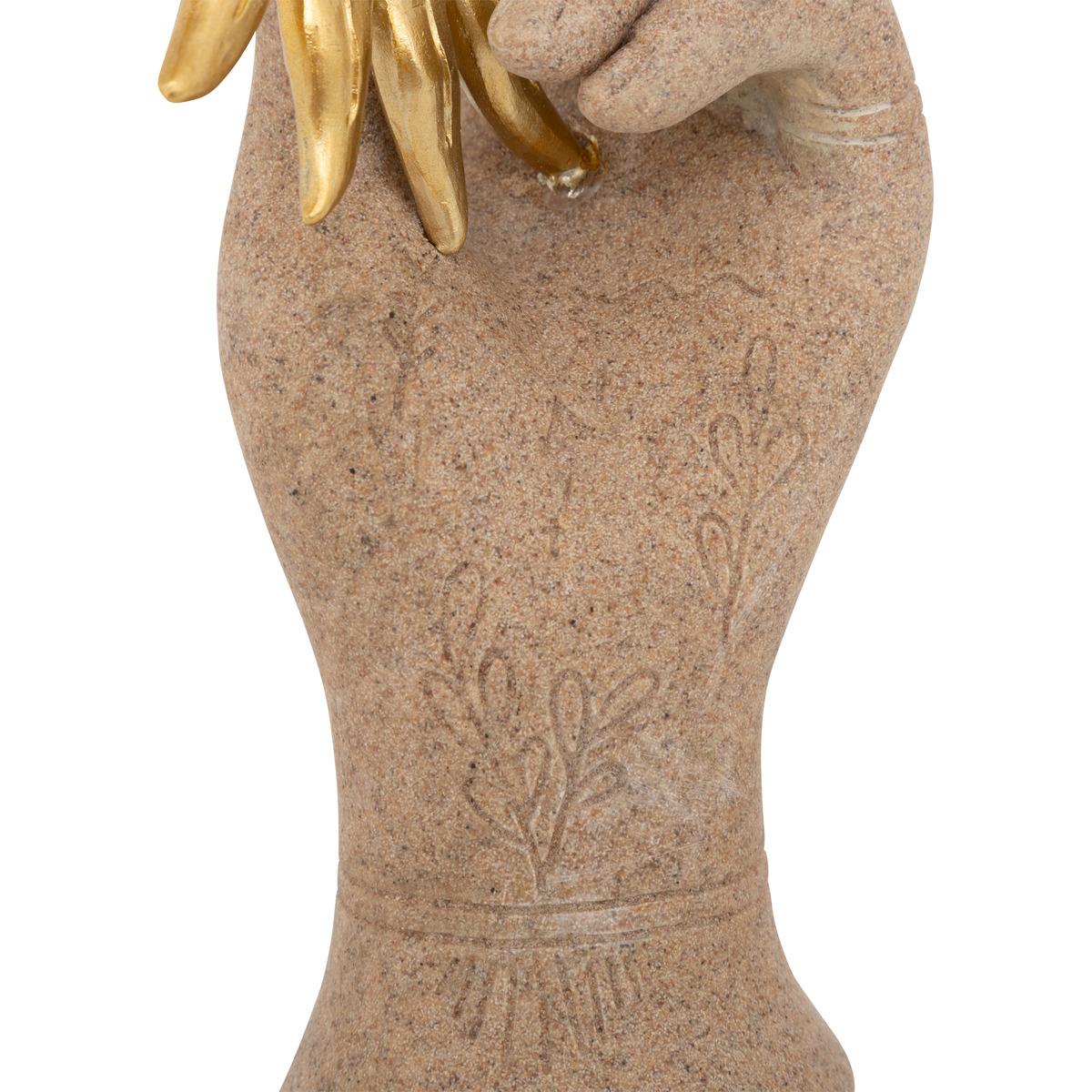 MAIN RESINE SAMINA H.21CM