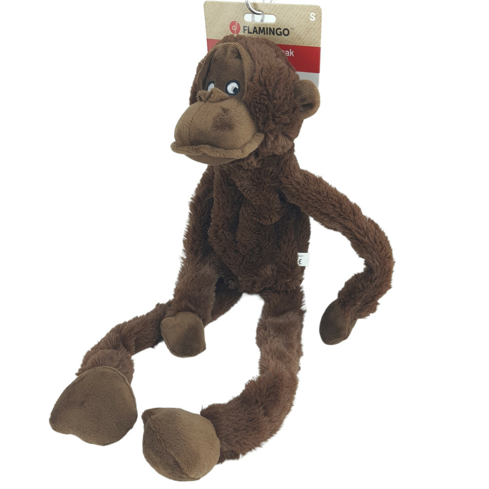 Jouet singe madina marron 57cm pour chien
