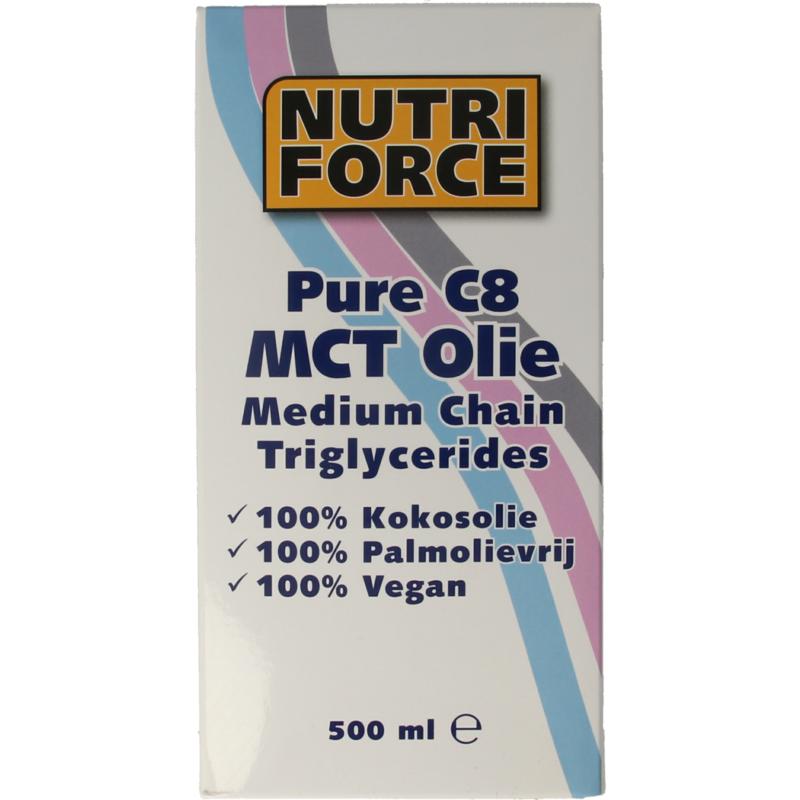 Nutriforce Mct 8 Olie (500 ml)