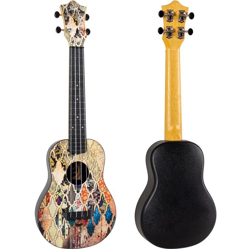 Flight Travel Series TUC Granada concert ukelele met gigbag