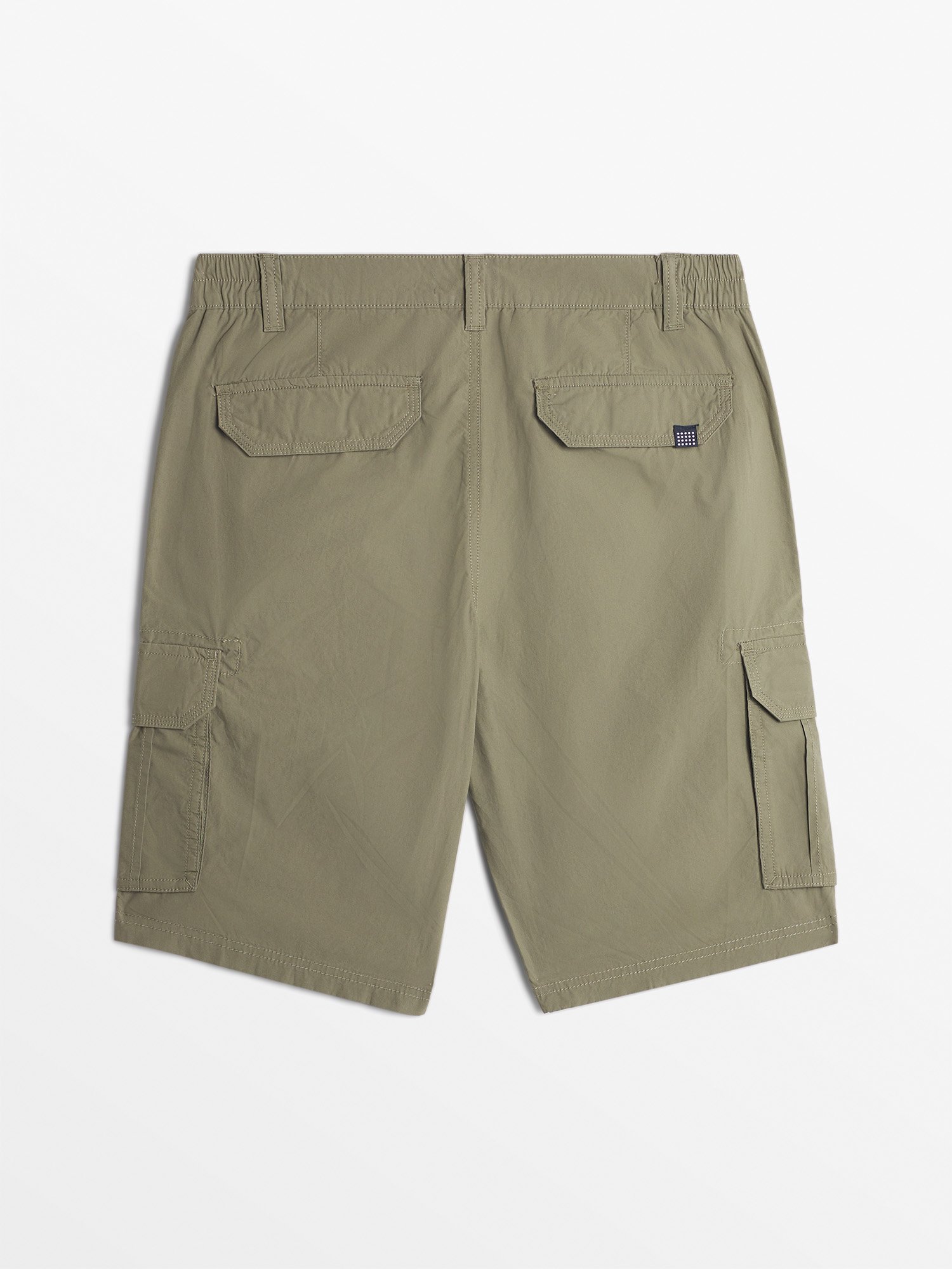 Short Homme Léger Coton Biologique Kaki