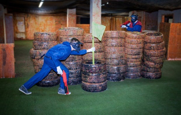 Paintball spielen in Hamburg als Geschenkidee