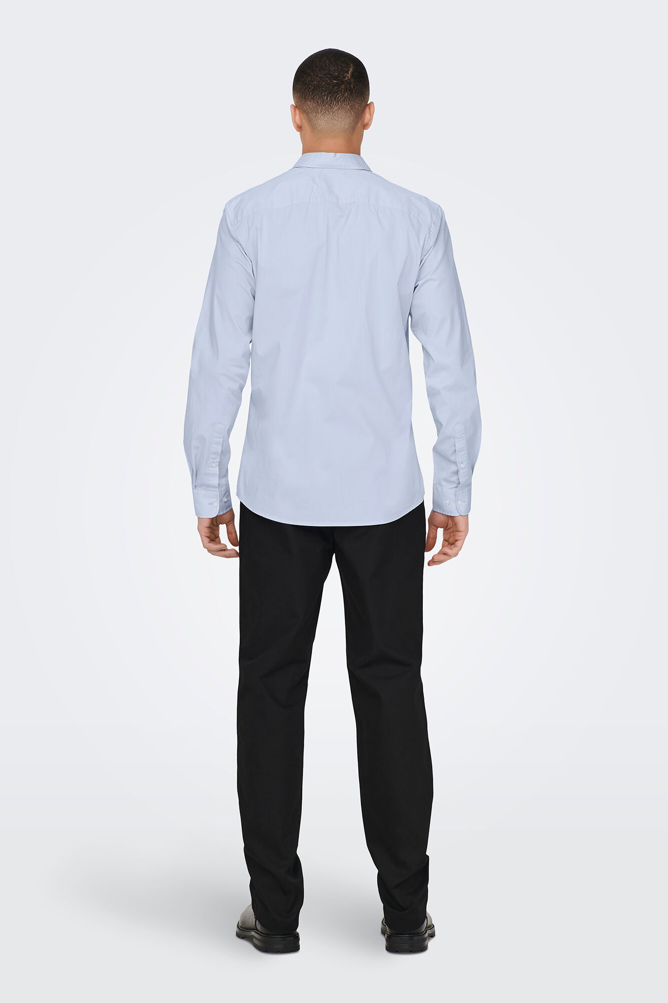 Camisa Oxford de manga comprida