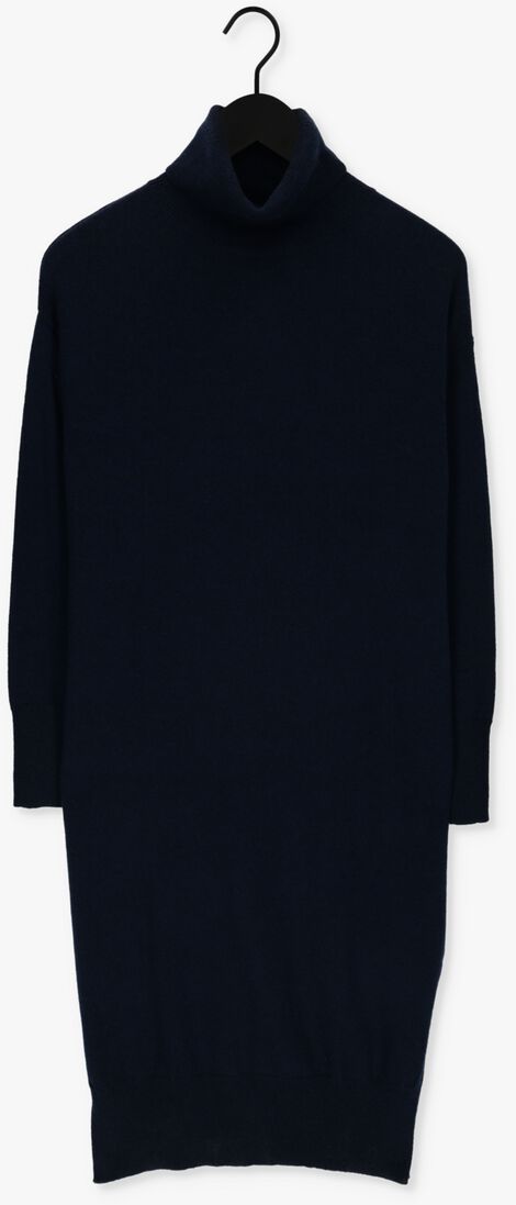 NOT SHY donkerblauwe not shy midi jurk teba