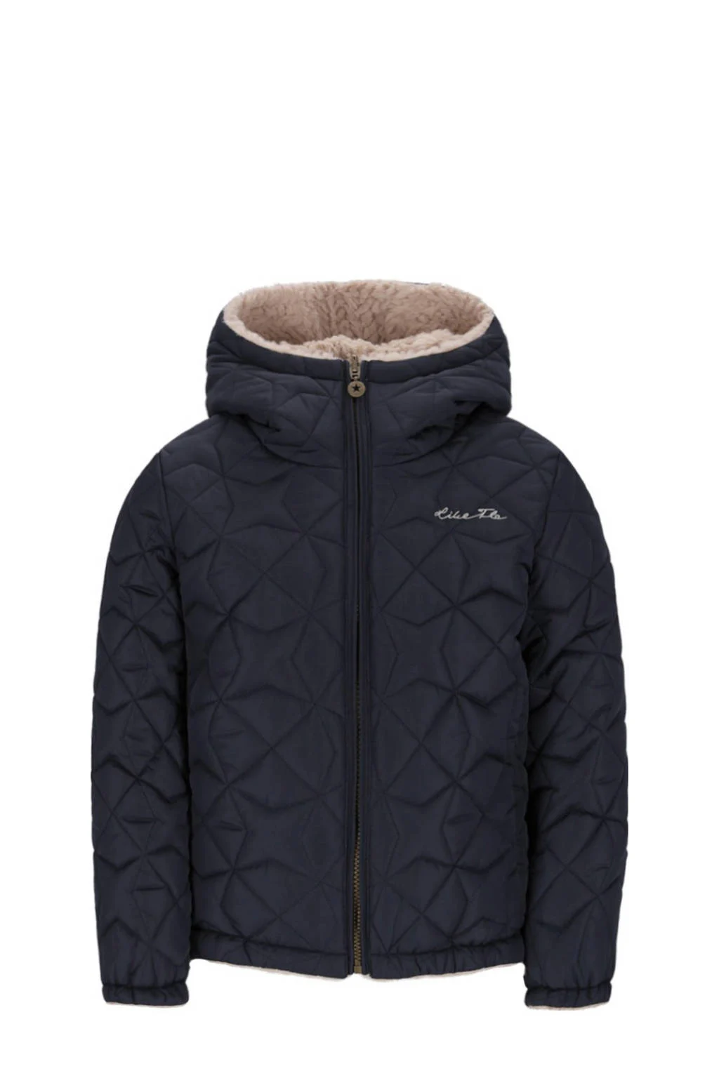 Like Flo reversible jas donkerblauw