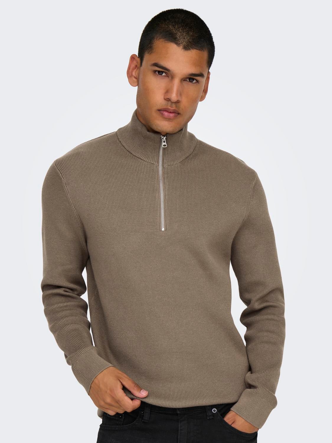 ONSPHIL Pullover Desert Taupe